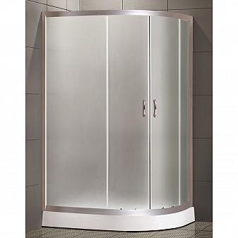 Душевой уголок Loranto CS-1285 SK low L 100x80 см матовое стекло левый