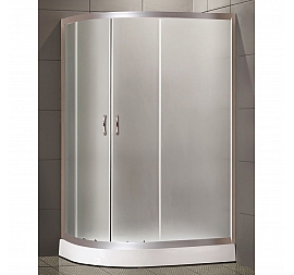Душевой уголок Loranto CS-1285 SK low R 100x80 см матовое стекло правый