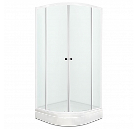 Душевой уголок Domani-Spa Fit 99 90x90 см матовое стекло