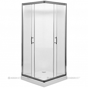 Душевой уголок Aquanet Alfa Cube 185041 100x100 см прозрачное стекло
