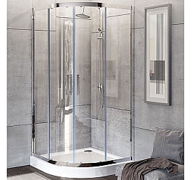 Душевой уголок Aquanet Delta NPE2142 100x100 см прозрачное стекло