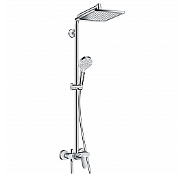 Душевой гарнитур Hansgrohe Crometta E 240 1jet Showerpipe 27284000