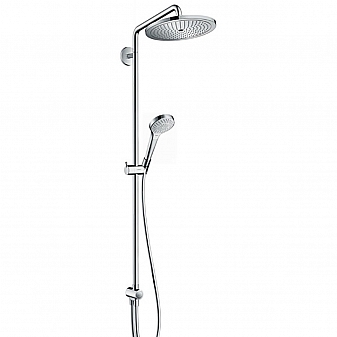 Душевой гарнитур Hansgrohe Croma Select S 280 Air 1jet Showerpipe Reno EcoSmart 26793000