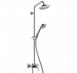 Душевой гарнитур Hansgrohe Croma 100 1jet Showerpipe 27154000