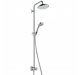 Душевой гарнитур Hansgrohe Croma 220 Air 1jet Showerpipe Reno 27224000