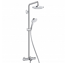 Душевой гарнитур Hansgrohe Croma Select E 180 2jet Showerpipe 27352400