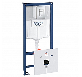 Инсталляция для подвесного унитаза Grohe Rapid SL 4 в 1 38775001