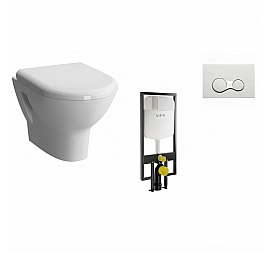 Инсталляция Vitra с подвесным унитазом Vitra Zentrum 9012B003-7205