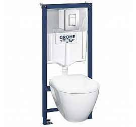 Инсталляция Grohe с подвесным унитазом Solido Perfect 39186000