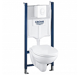 Инсталляция Grohe с подвесным унитазом Solido 39116000