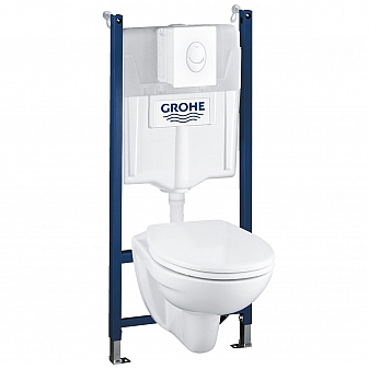 Инсталляция Grohe с подвесным унитазом Solido 39116000