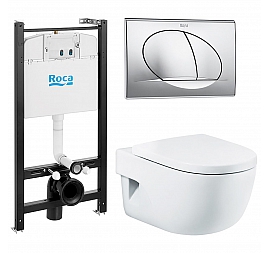 Инсталляция Roca с подвесным унитазом Roca Meridian 893104110