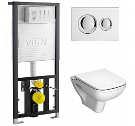 Инсталляция Vitra с подвесным унитазом Vitra S20 9004B003-7204