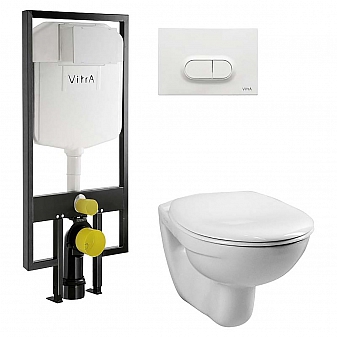 Инсталляция Vitra с подвесным унитазом Vitra Normus 9773B003-7201