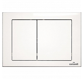 Клавиша смыва Cersanit Cube BU-CB/Wh