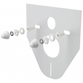 Звукоизоляционная плита для подвесного унитаза и для биде AlcaPlast M910