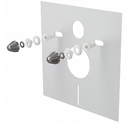 Звукоизоляционная плита для подвесного унитаза и для биде AlcaPlast M930CR