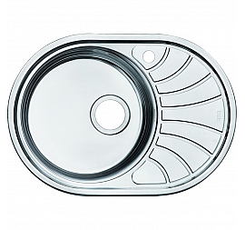 Мойка кухонная Iddis Suno SUN65PLi77 65 см полированная