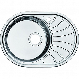 Мойка кухонная Iddis Suno SUN65PLi77 65 см полированная