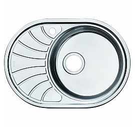 Мойка кухонная Iddis Suno SUN65PRi77 65 см полированная