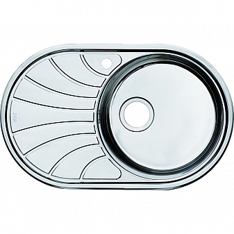 Мойка кухонная Iddis Suno SUN77PRi77 77 см полированная