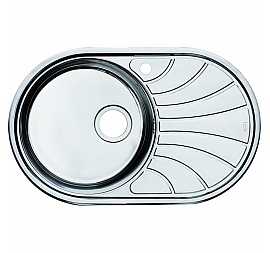 Мойка кухонная Iddis Suno SUN77SLi77 77 см шелк