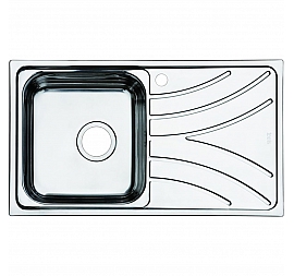 Мойка кухонная Iddis Arro ARR78PLi77 78 см полированная