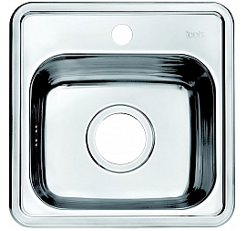 Мойка кухонная Iddis Strit STR38P0i77 38 см полированная