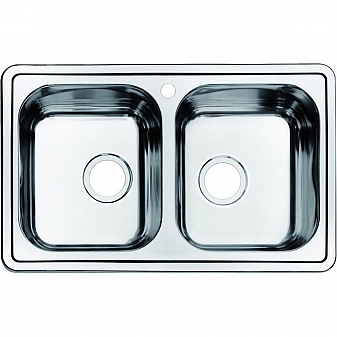 Мойка кухонная Iddis Strit STR78S2i77 78 см шелк