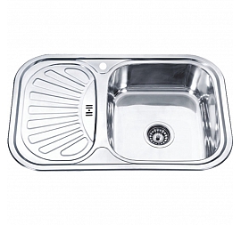 Мойка кухонная Ledeme L67549-R 75 см декор