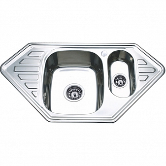 Мойка кухонная Ledeme L69550B 95 см декор