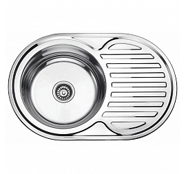 Мойка кухонная Ledeme L77750-L 77 см матовая