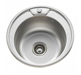 Мойка кухонная Ledeme L84949-6 49 см полированная