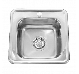 Мойка кухонная Ledeme L93838 38 см полированная