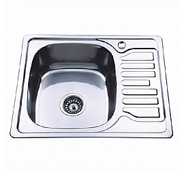 Мойка кухонная Ledeme L95848-L 58 см полированная