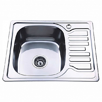 Мойка кухонная Ledeme L95848-L 58 см полированная