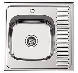 Мойка кухонная Ledeme L96060-6L 60 см полированная