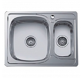 Мойка кухонная Ledeme L96350B 63 см полированная