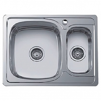 Мойка кухонная Ledeme L96350B 63 см полированная