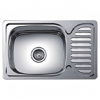 Мойка кухонная Ledeme L96642 66 см полированная