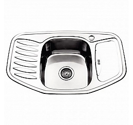 Мойка кухонная Ledeme L97851 78 см полированная