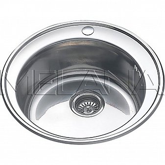 Мойка кухонная Melana MLN-510 51 см 0.4 мм врезная