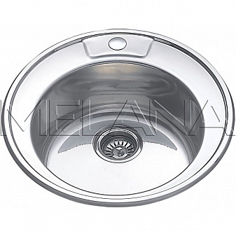 Мойка кухонная Melana MLN-490 49 см 1 мм врезная