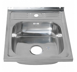Мойка кухонная Melana MLN-5060 50 см 0.6 мм накладная