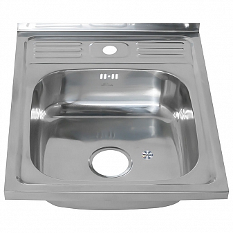 Мойка кухонная Melana MLN-5060 50 см 0.6 мм накладная