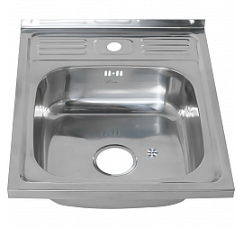 Мойка кухонная Melana MLN-5060 50 см 0.8 мм накладная