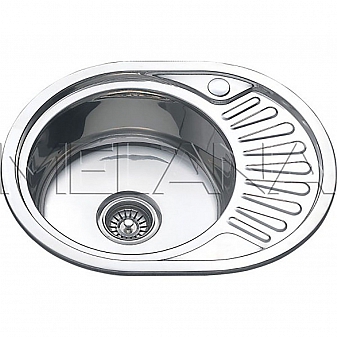 Мойка кухонная Melana MLN-5745 57 см 1 мм врезная