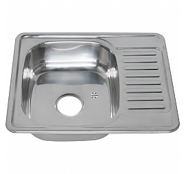 Мойка кухонная Melana MLN-5848 L 58 см 0.6 мм врезная