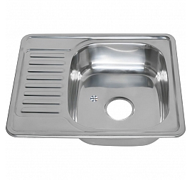 Мойка кухонная Melana MLN-5848 R 58 см 0.6 мм врезная