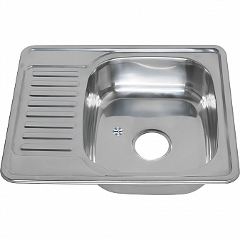 Мойка кухонная Melana MLN-5848 R 58 см 0.6 мм врезная
